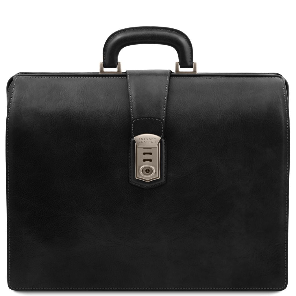 Tuscany Leather Canova Datorväska #Färg_Svart