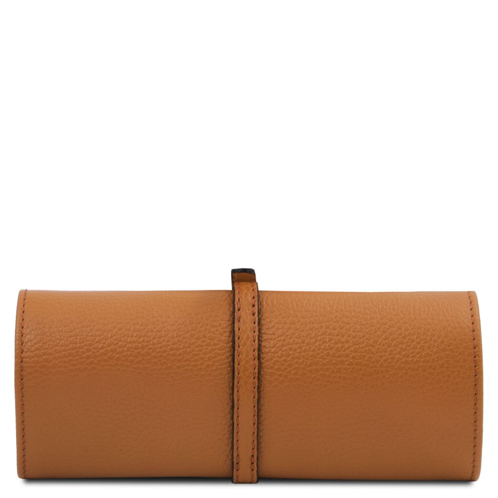Tuscany Leather Soft Leather Jewellery Case Smyckesförvaring #Färg_Cognac