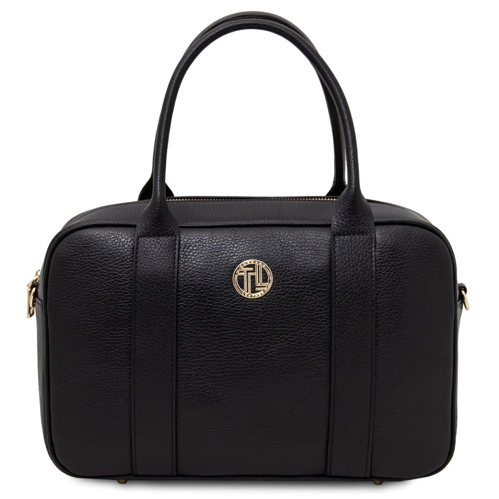 Tuscany Leather Stephany Handväska #Färg_Svart