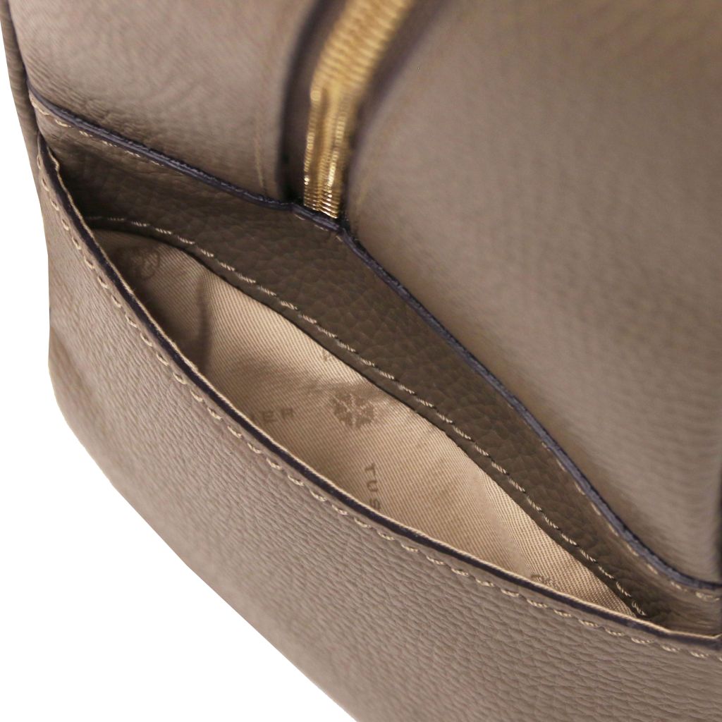 Tuscany Leather Chantilly Ryggsäck #Färg_Taupe