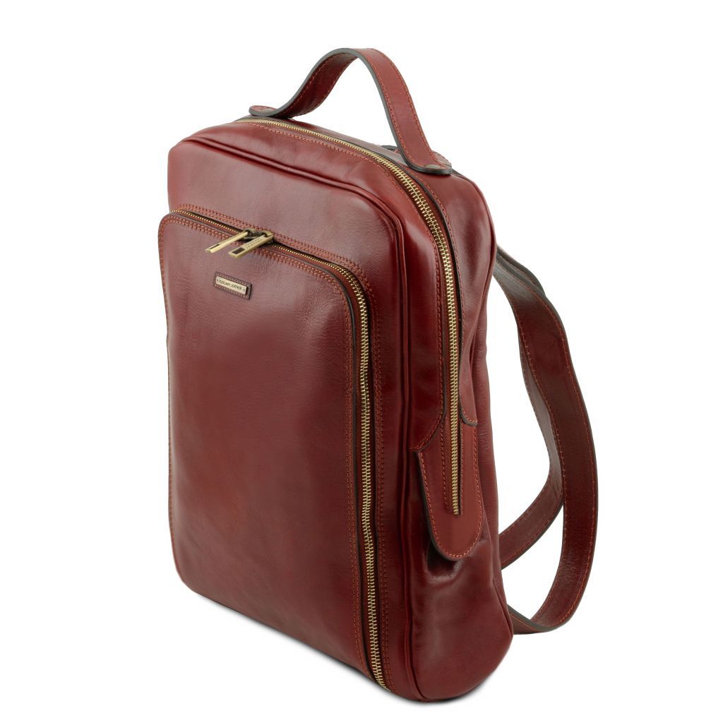 Tuscany Leather Bangkok Datorryggsäck #Färg_Brun