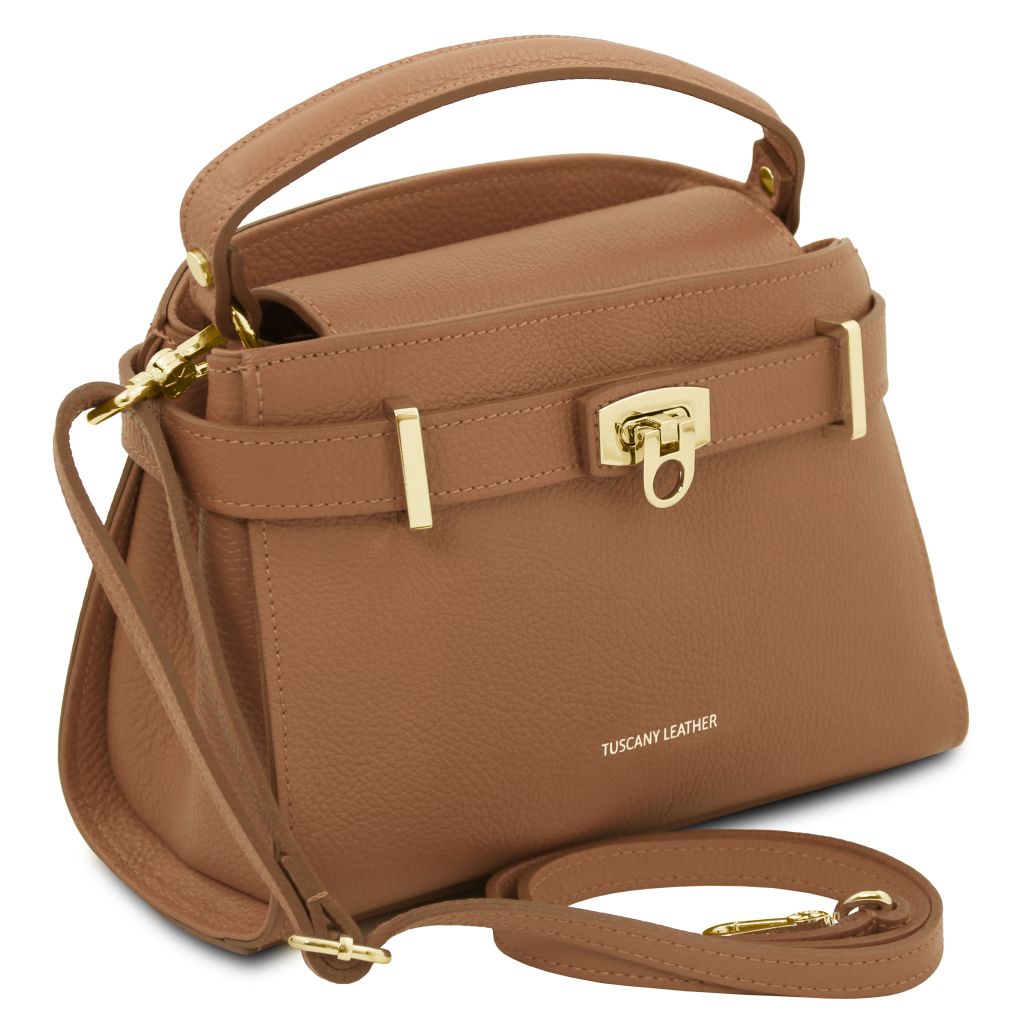 Tuscany Leather Maisy Handväska #Färg_Caramel Brun
