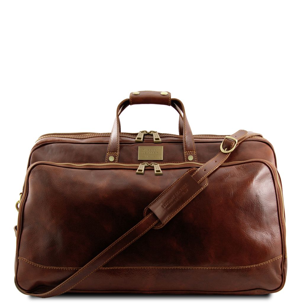 Tuscany Leather Bora Bora Duffelväska #Färg_Brun