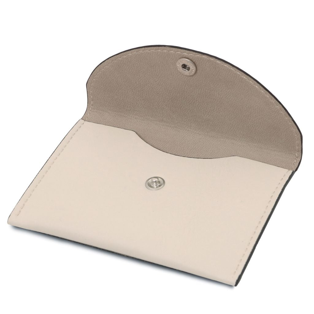 Tuscany Leather Leather Business Card Korthållare #Färg_Beige