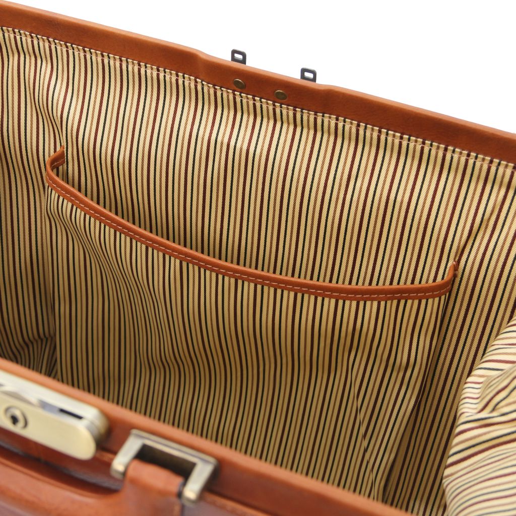 Tuscany Leather Leonardo Doktorsväska #Färg_Cognac
