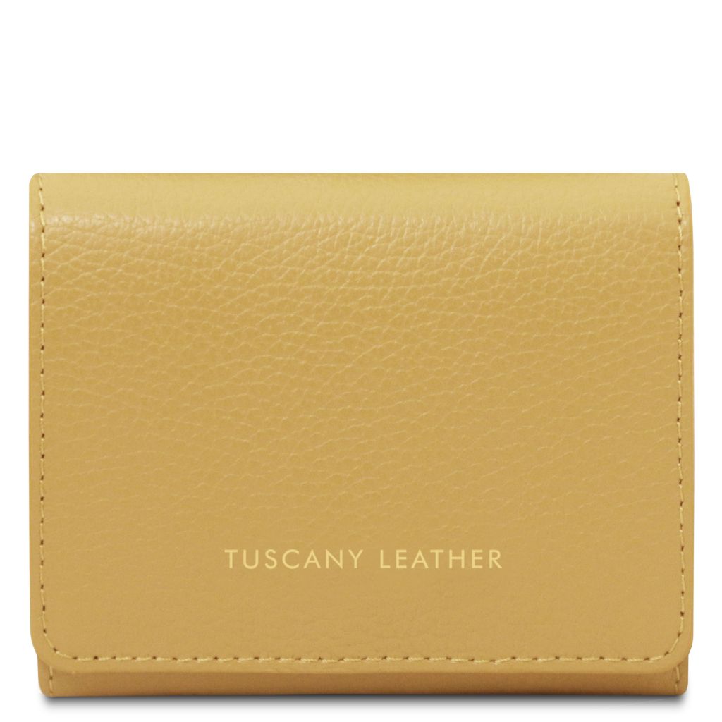 Tuscany Leather Iside Plånbok #Färg_Pastellgul