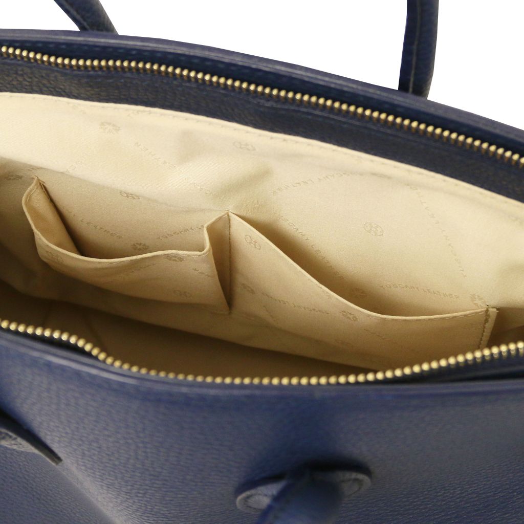 Tuscany Leather TL Bag Handväska #Färg_Mörkblå