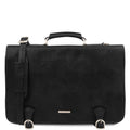 Tuscany Leather Ancona Datorväska #Färg_Svart