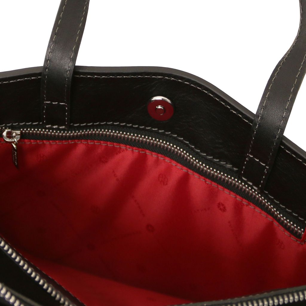 Tuscany Leather Palermo Datorväska #Färg_Svart