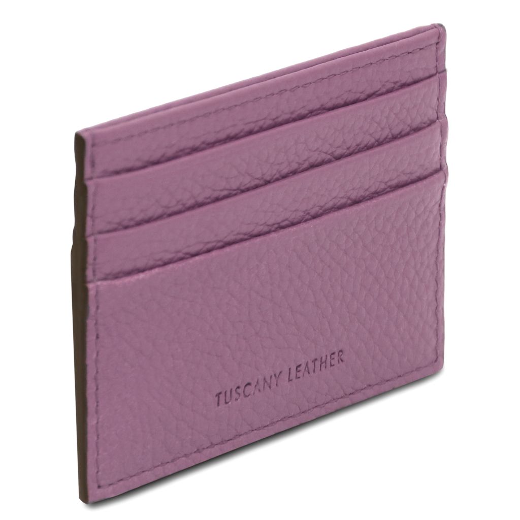 Tuscany Leather Card Holder Korthållare #Färg_Lila