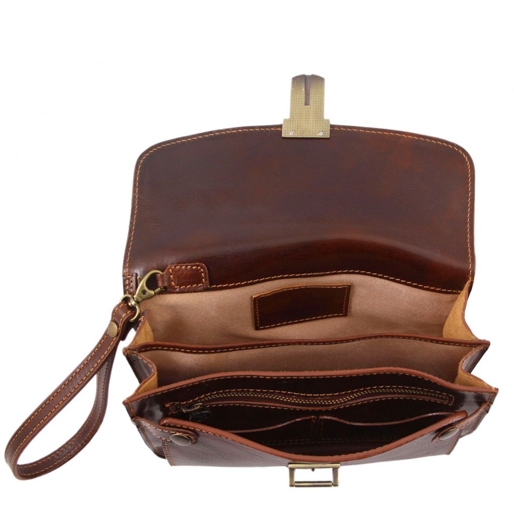 Tuscany Leather Max Handväska #Färg_Brun