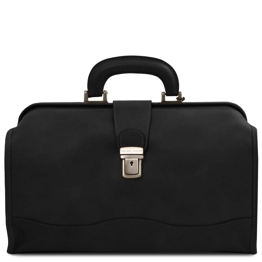 Tuscany Leather Raffaello Doktorsväska #Färg_Svart