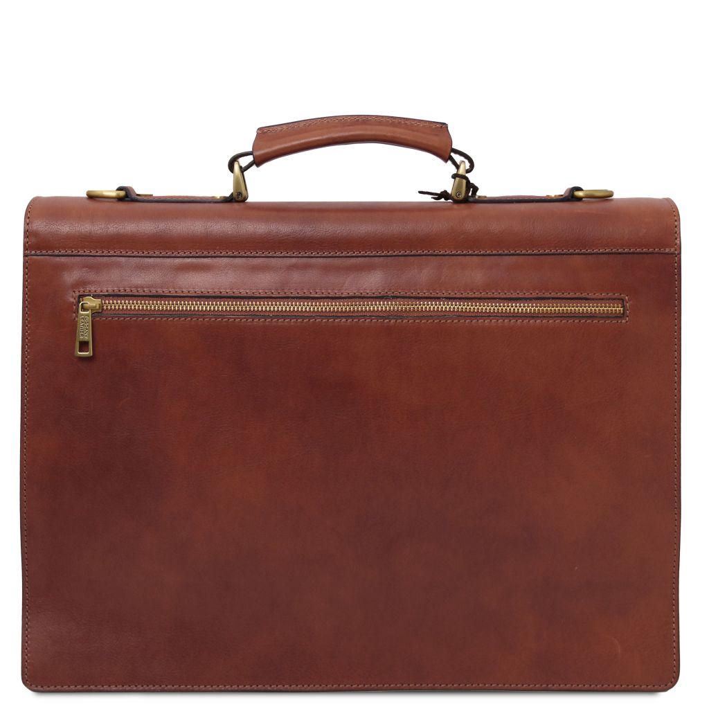 Tuscany Leather Cremona Portfölj #Färg_Brun