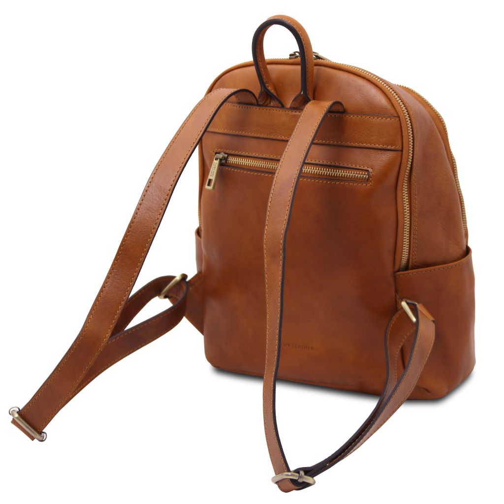 Tuscany Leather Canberra Ryggsäck #Färg_Brun
