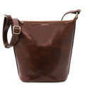 Tuscany Leather Giusi Axelremsväska #Färg_Brun