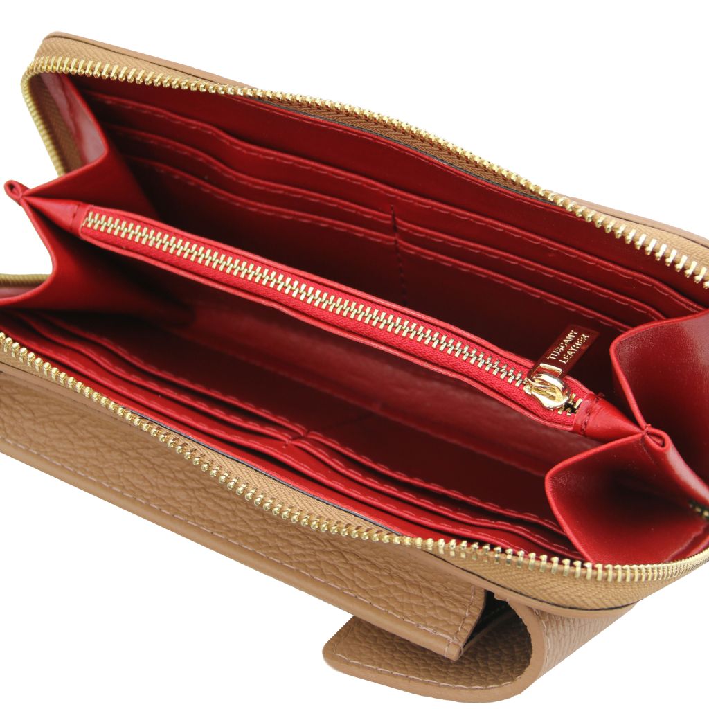 Tuscany Leather TL Bag Axelremsväska #Färg_Taupe
