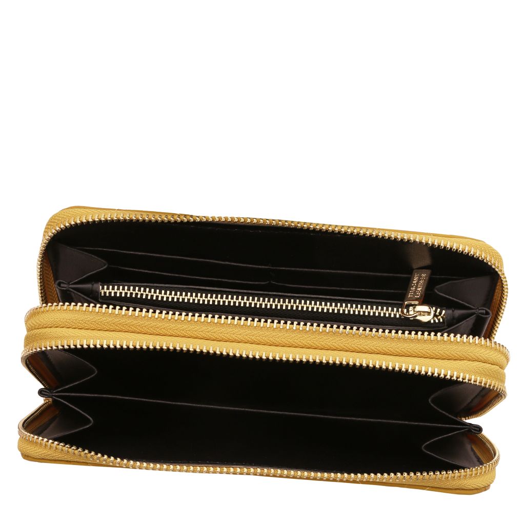 Tuscany Leather Ada Plånbok #Färg_Senap