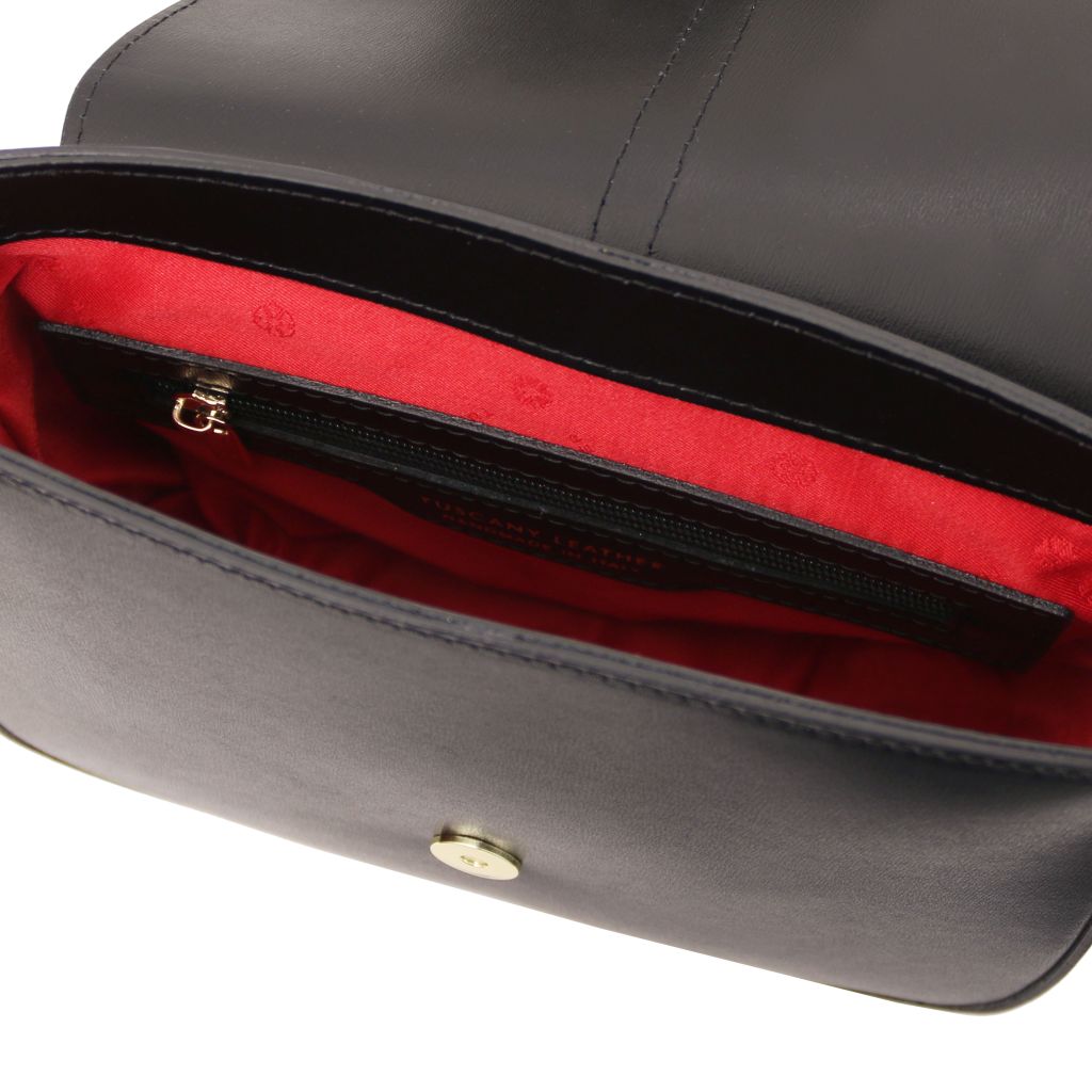 Tuscany Leather Nausica Handväska #Färg_Svart