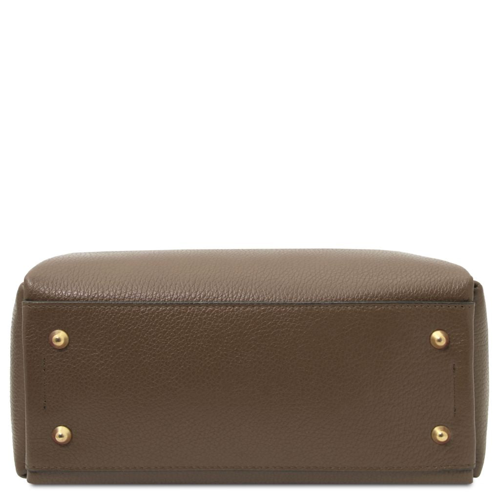 Tuscany Leather Abby Handväska #Färg_Taupe