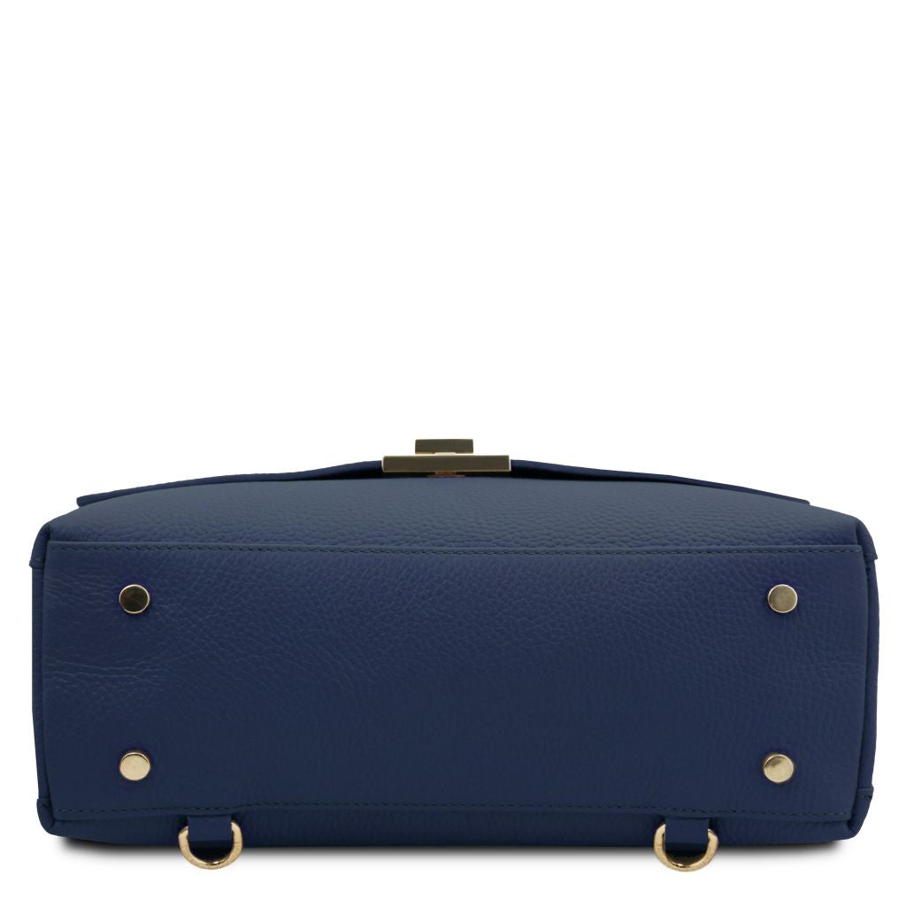 Tuscany Leather Silene Handväska #Färg_Mörkblå