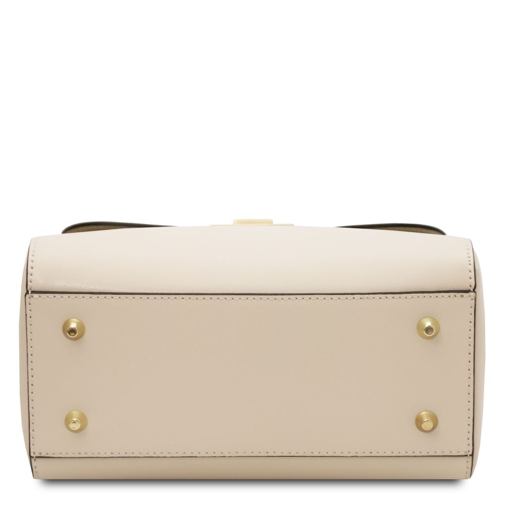 Tuscany Leather Armonia Handväska #Färg_Beige
