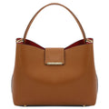Tuscany Leather Clio Handväska #Färg_Cognac