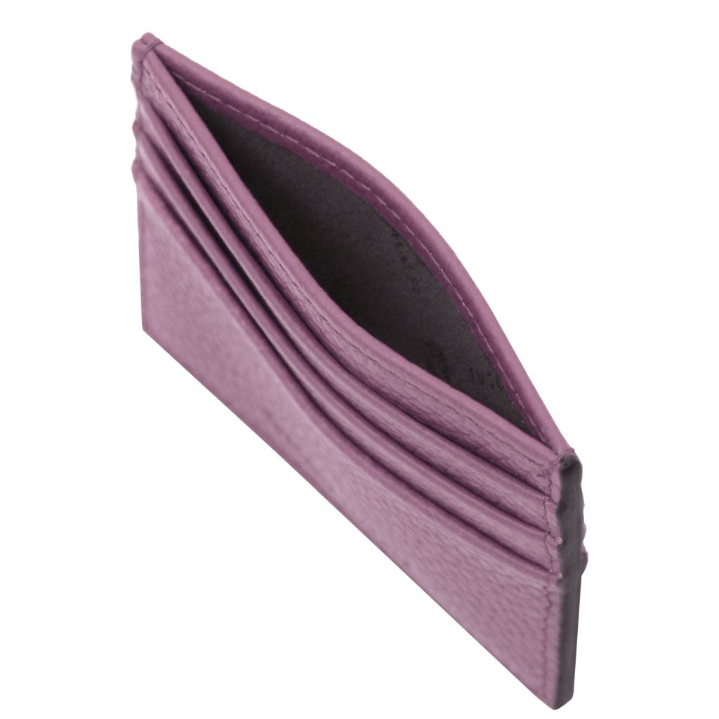 Tuscany Leather Card Holder Korthållare #Färg_Lila