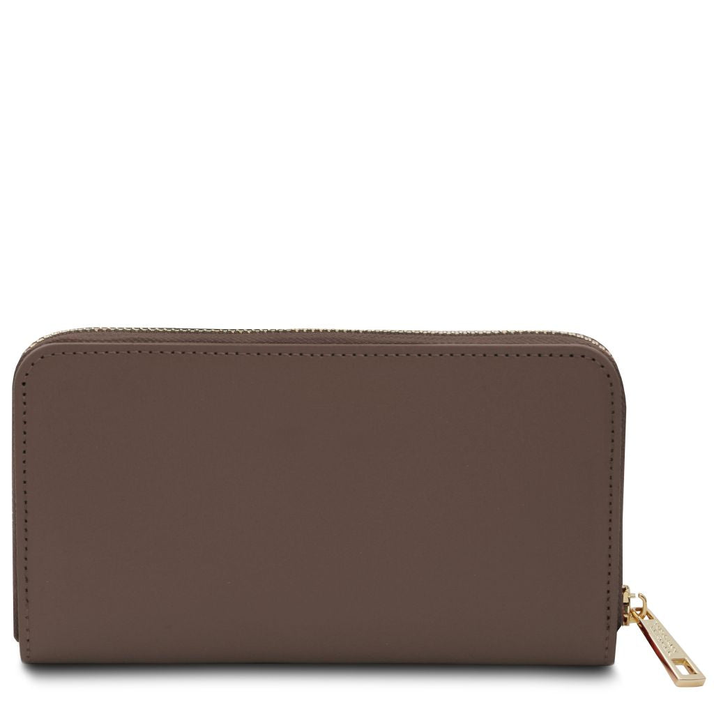 Tuscany Leather Ilizia Plånbok #Färg_Mörk Taupe