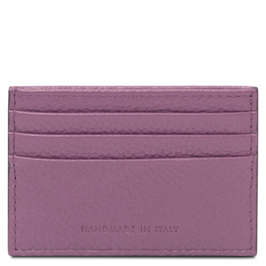 Tuscany Leather Card Holder Korthållare #Färg_Lila