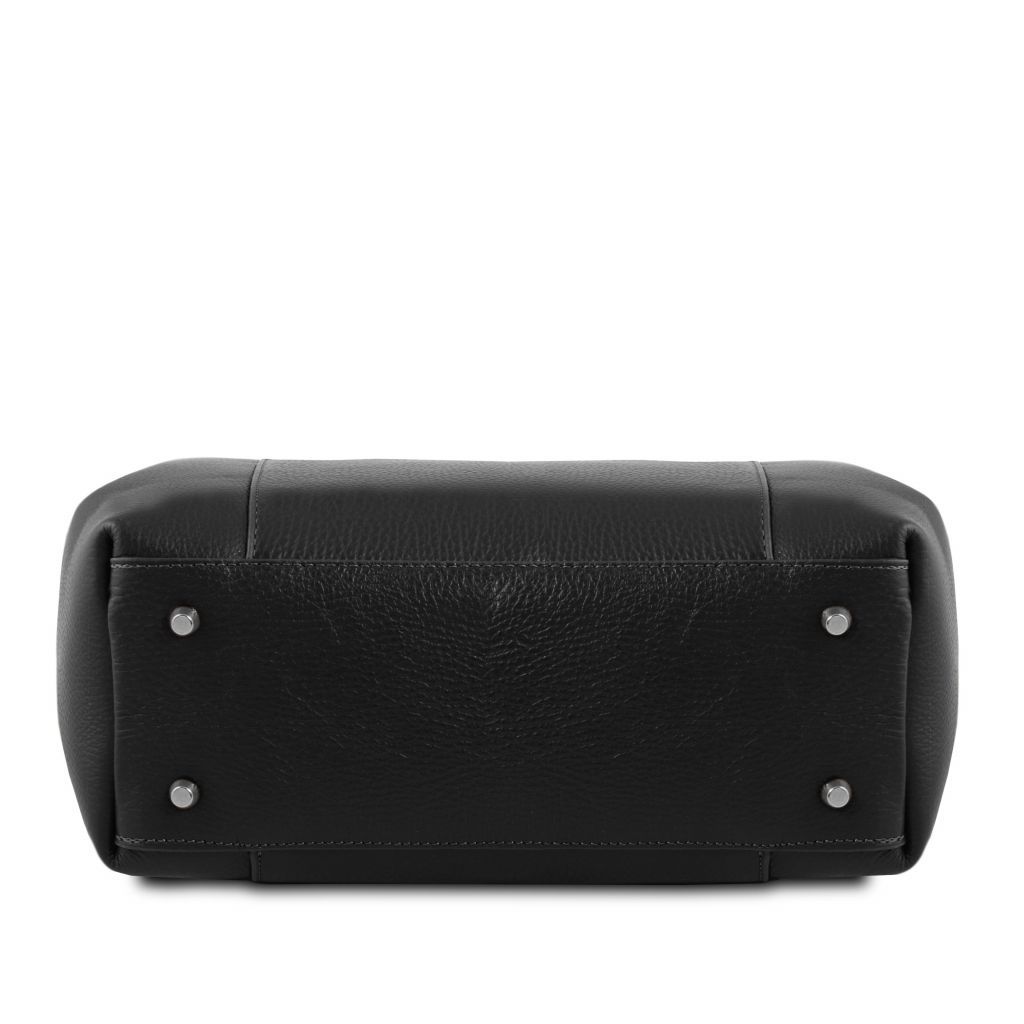 Tuscany Leather Tulipan Handväska #Färg_Svart