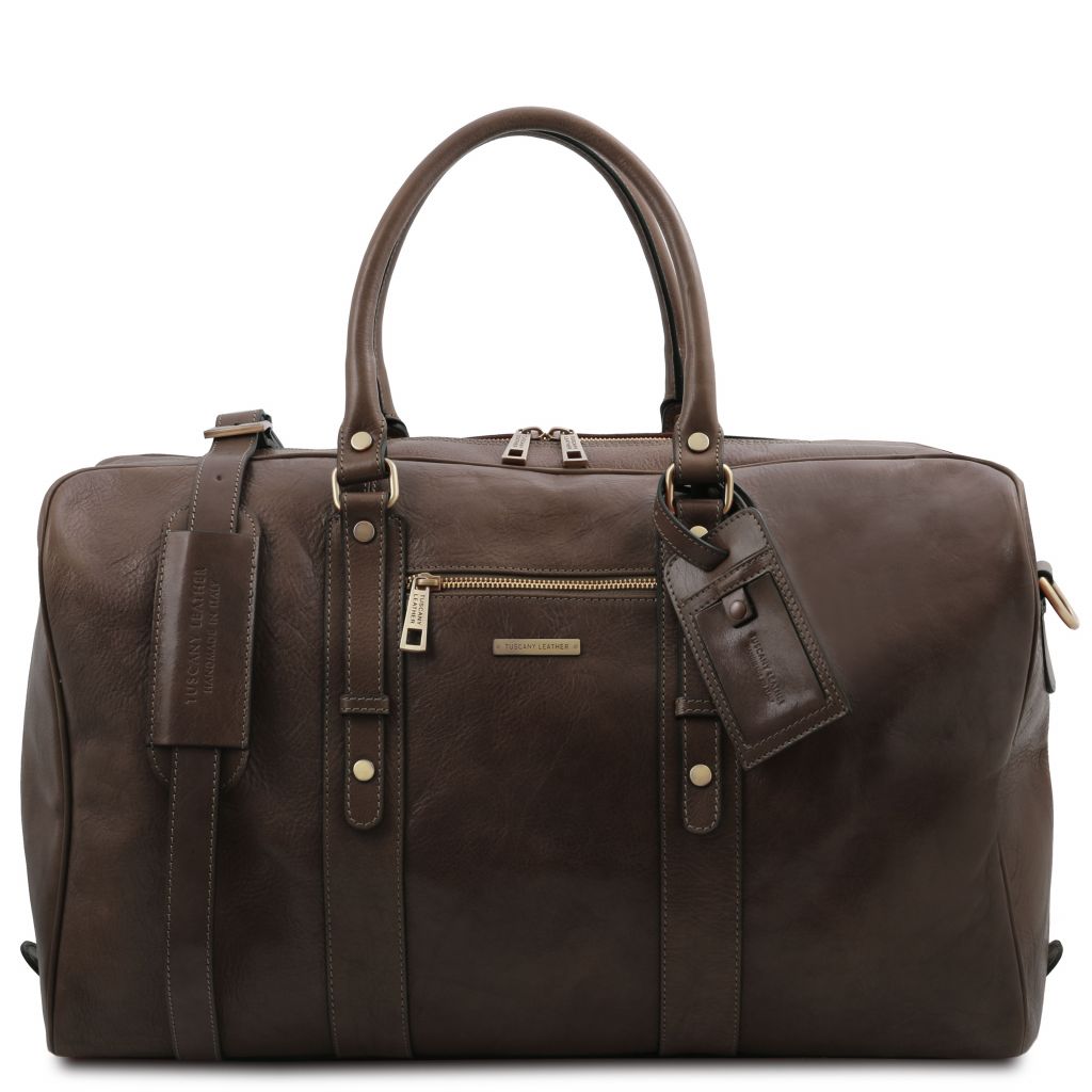 Tuscany Leather TL Voyager Weekendväska #Färg_Mörkbrun