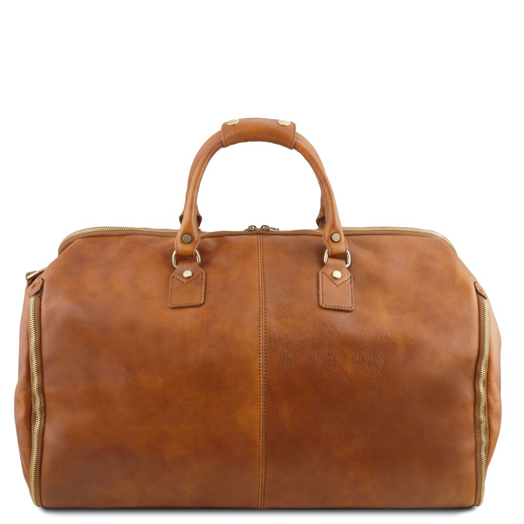 Tuscany Leather Antigua Weekendväska #Färg_Cognac