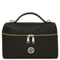 Tuscany Leather Scrigno Handväska #Färg_Svart