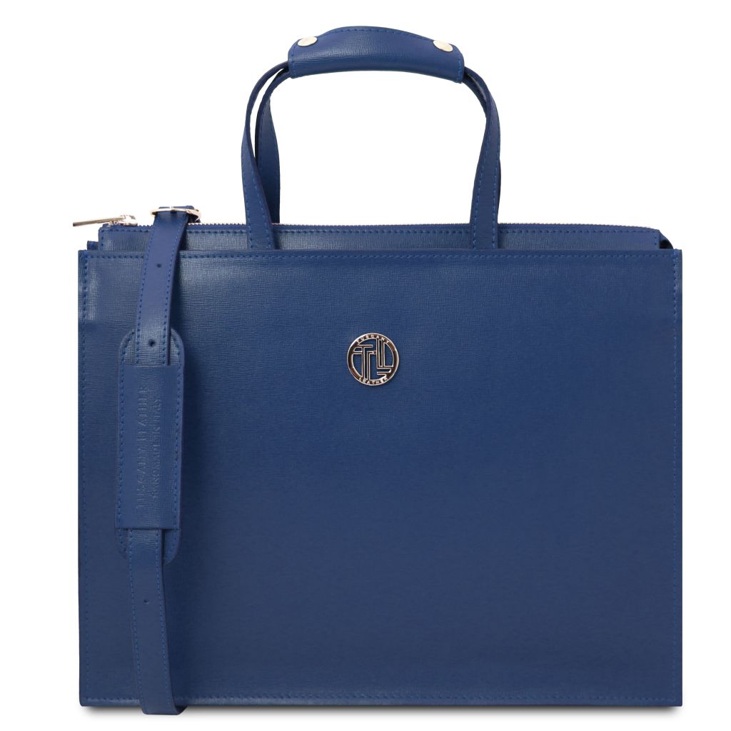 Tuscany Leather Palermo Datorväska #Färg_Mörkblå