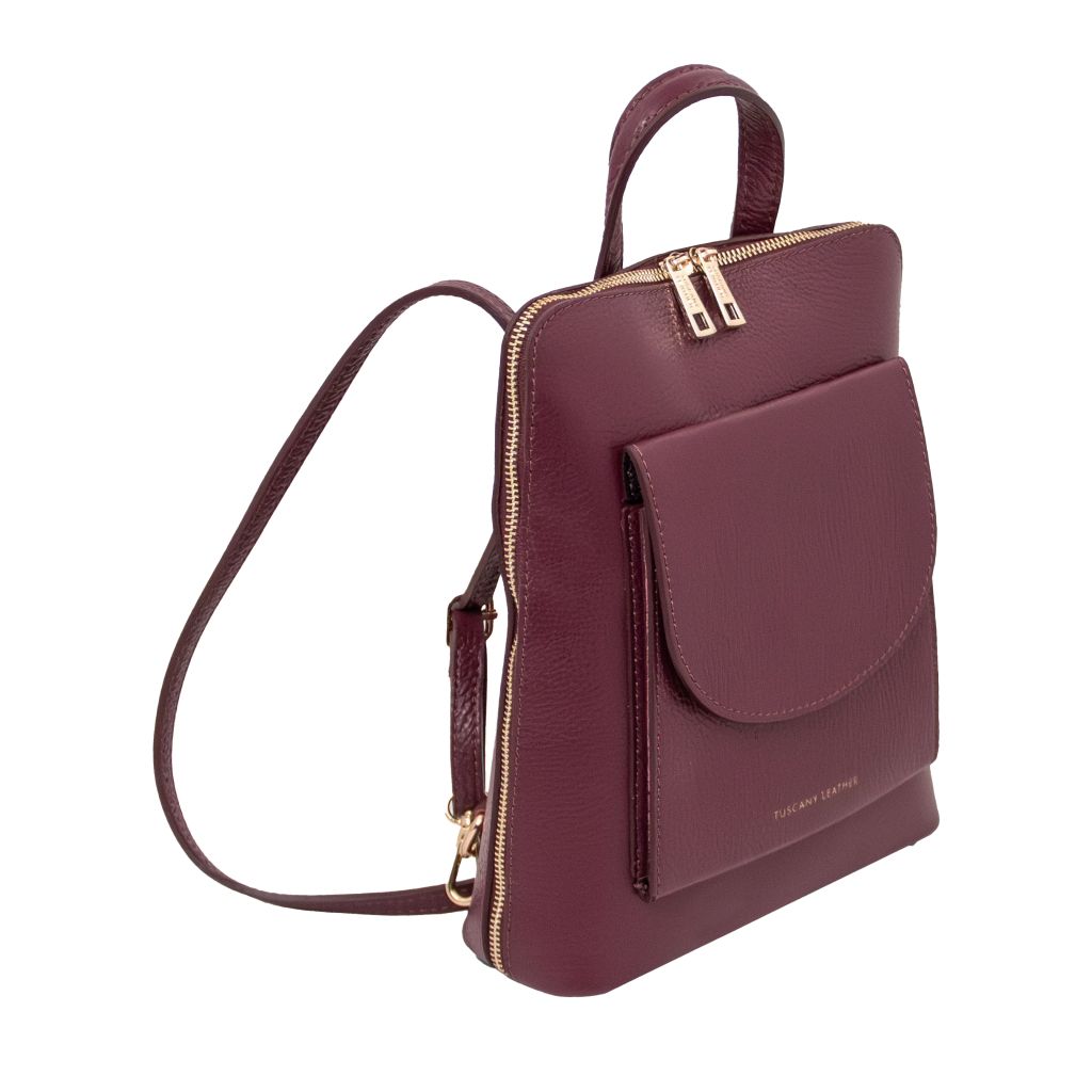 Tuscany Leather TL Bag Ryggsäck #Färg_Bordeaux