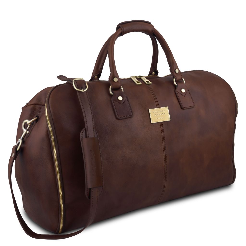Tuscany Leather Antigua Weekendväska #Färg_Mörkbrun