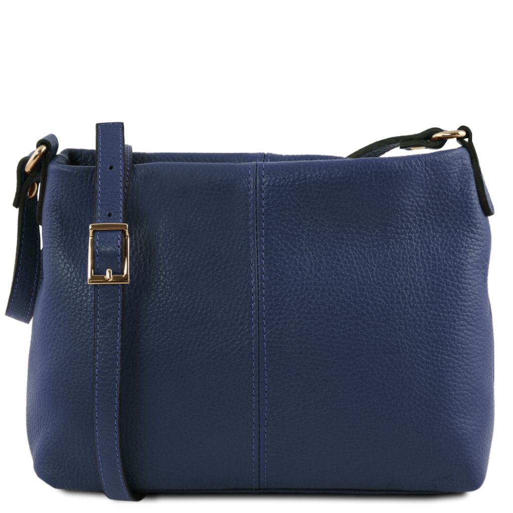Tuscany Leather TL Bag Axelremsväska #Färg_Mörkblå