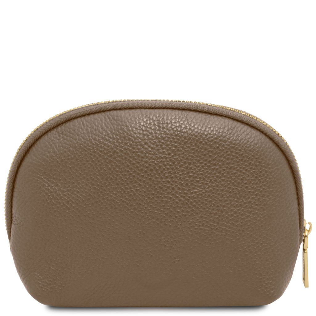 Tuscany Leather Vera Necessär #Färg_Mörk Taupe