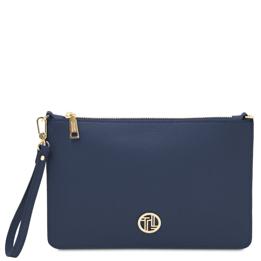 Tuscany Leather Diva Handväska #Färg_Mörkblå