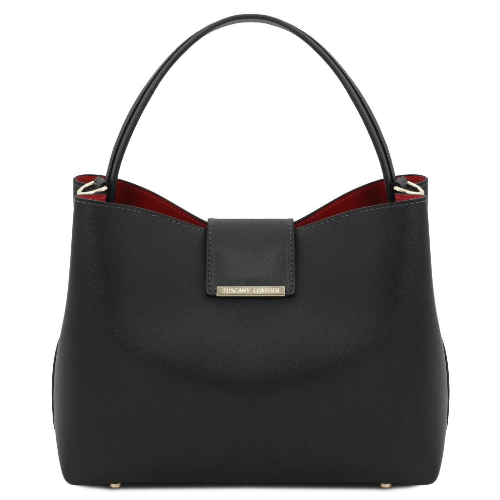 Tuscany Leather Clio Handväska #Färg_Svart