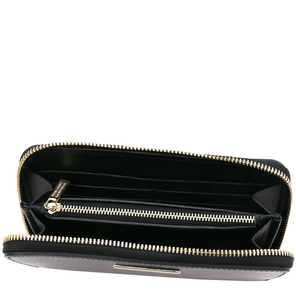 Tuscany Leather Ilizia Plånbok #Färg_Svart