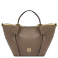 Tuscany Leather Legame L Handväska #Färg_Mörk Taupe