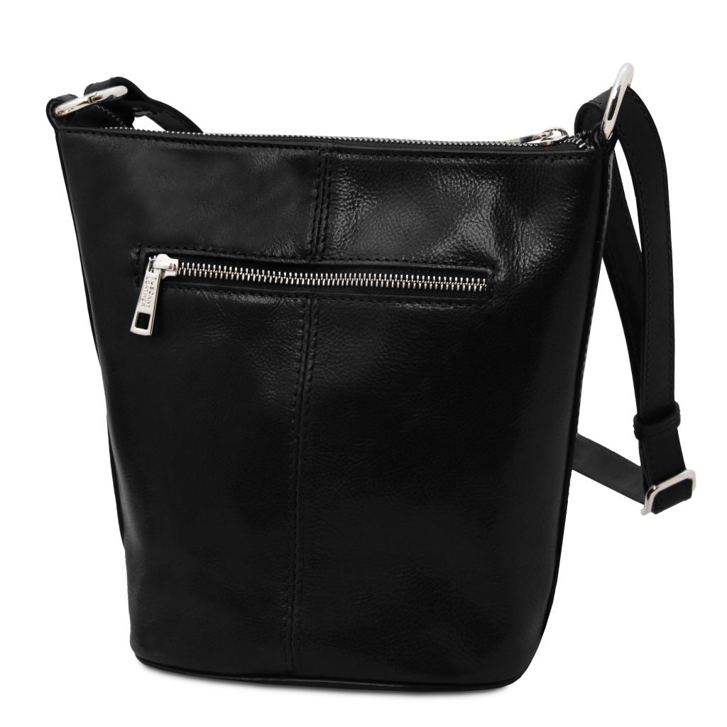 Tuscany Leather Giusi Axelremsväska #Färg_Svart