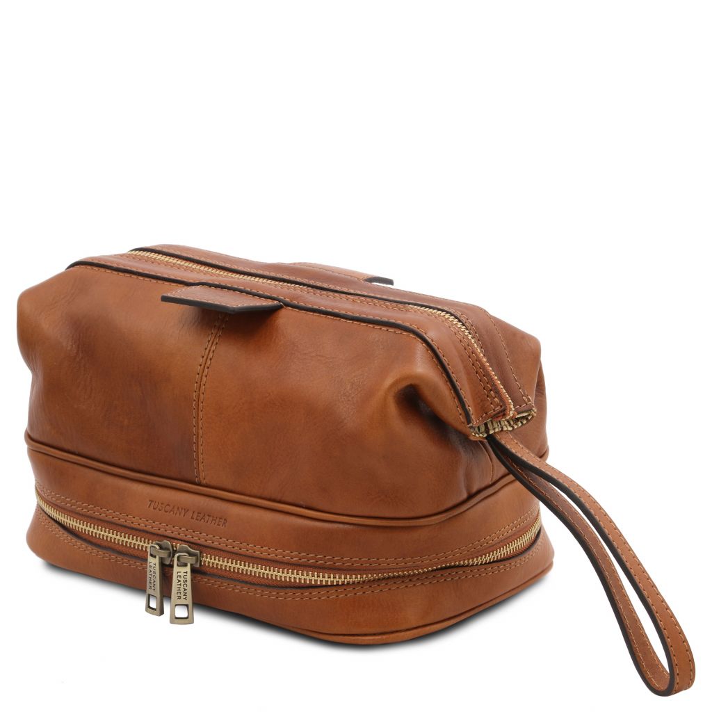 Tuscany Leather Jacob Necessär #Färg_Cognac