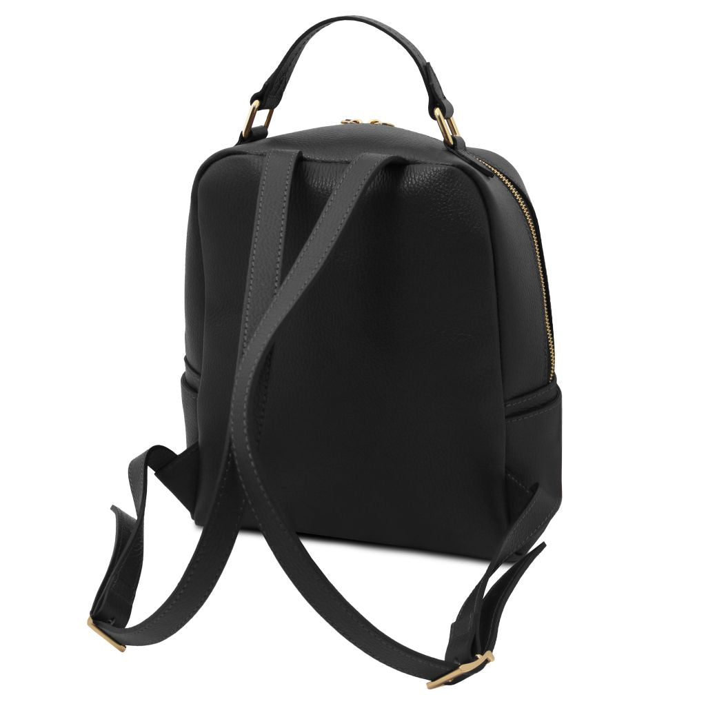 Tuscany Leather Prisma Ryggsäck #Färg_Svart