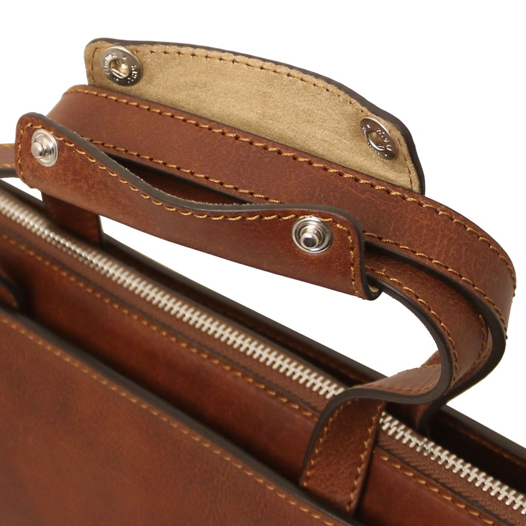 Tuscany Leather Palermo Datorväska #Färg_Brun