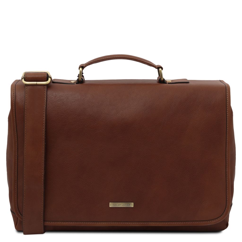 Tuscany Leather Mantova Portfölj #Färg_Brun