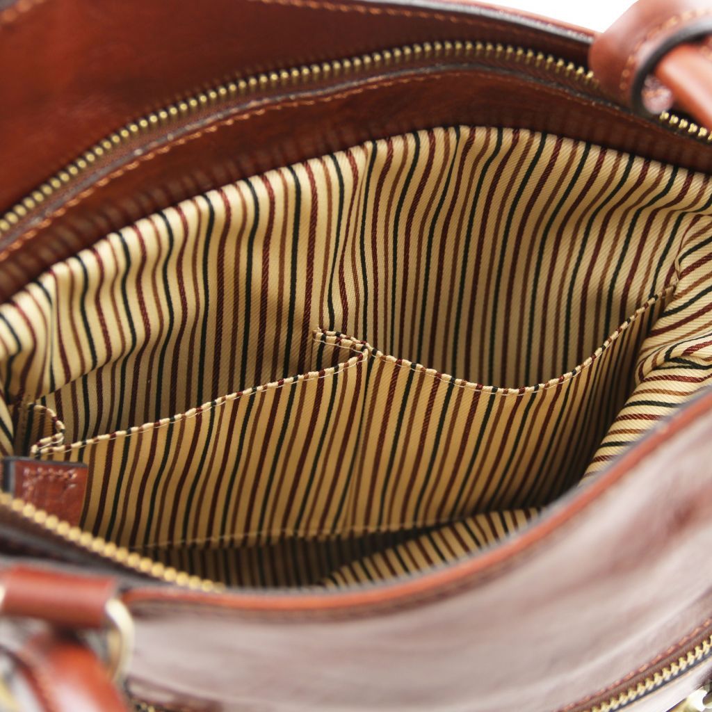 Tuscany Leather Patty Handväska #Färg_Brun