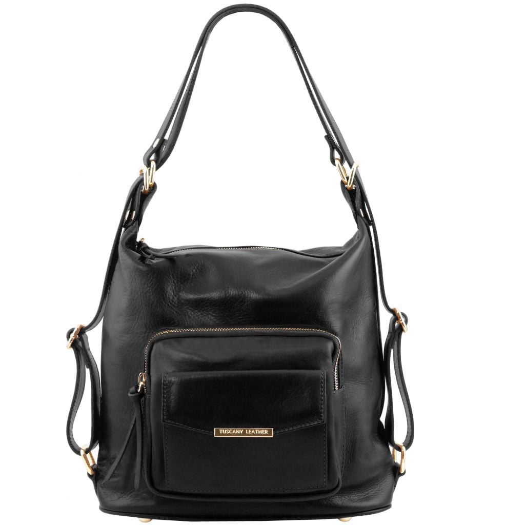 Tuscany Leather TL Bag Ryggsäck #Färg_Svart