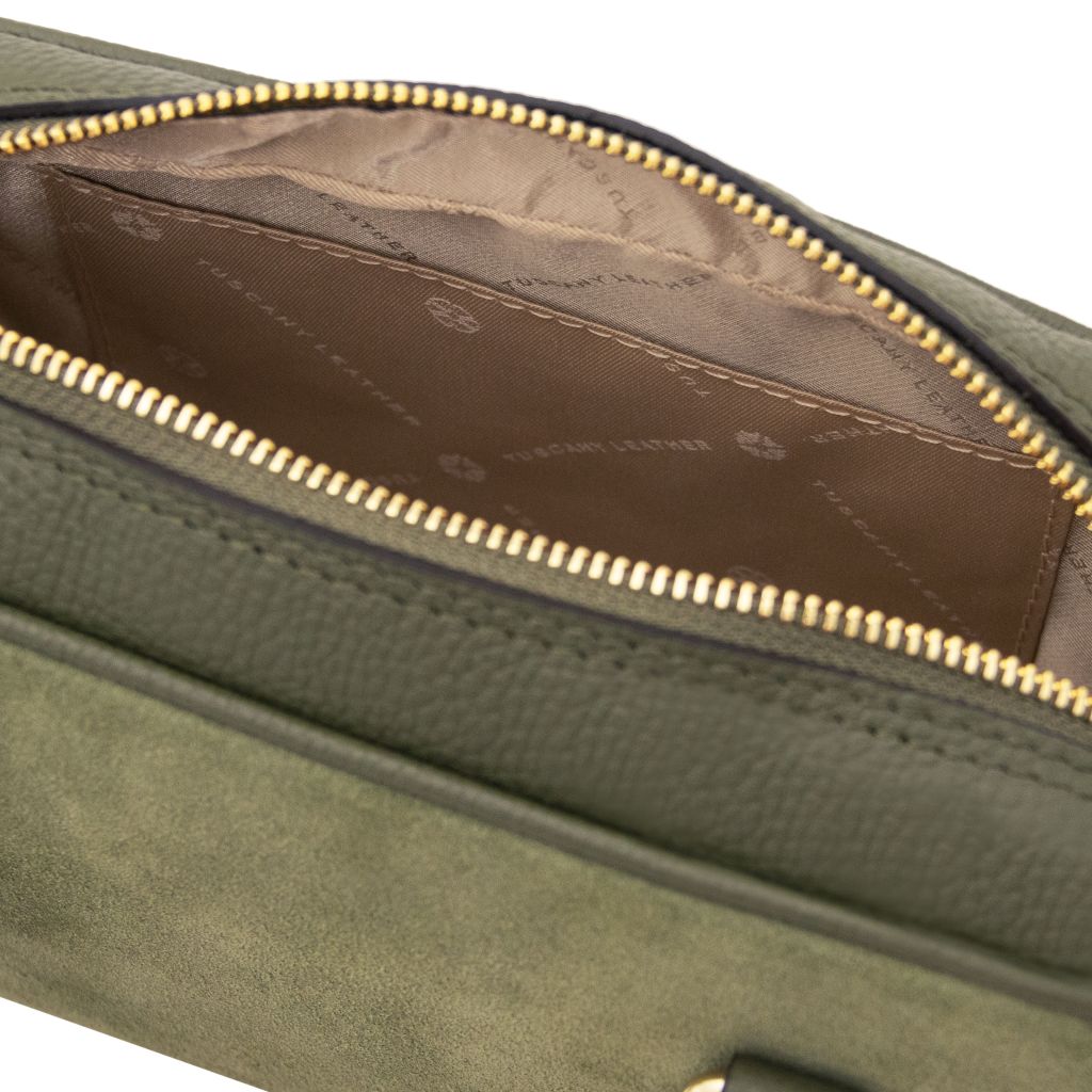 Tuscany Leather Chantilly Handväska #Färg_Skogsgrön